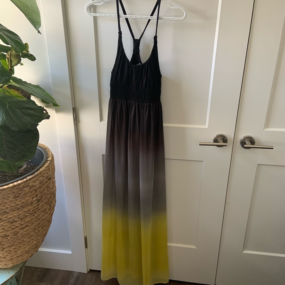 Ombré maxi dress